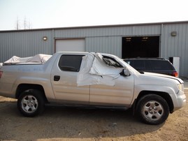 2006 HONDA RIDGELINE RT SILVER CREW CAB 3.5L AT 4WD A17671